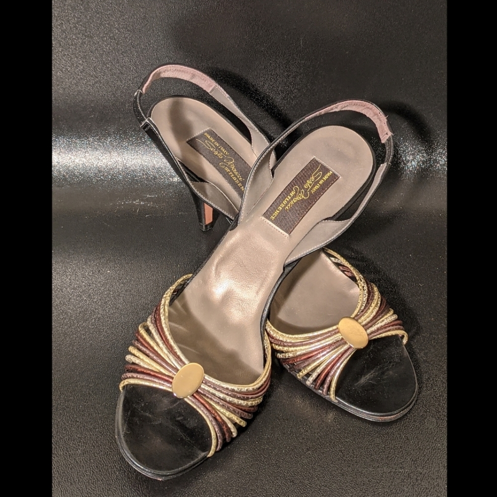 VINTAGE SESTO MEUCCI STRAPPY HEELS